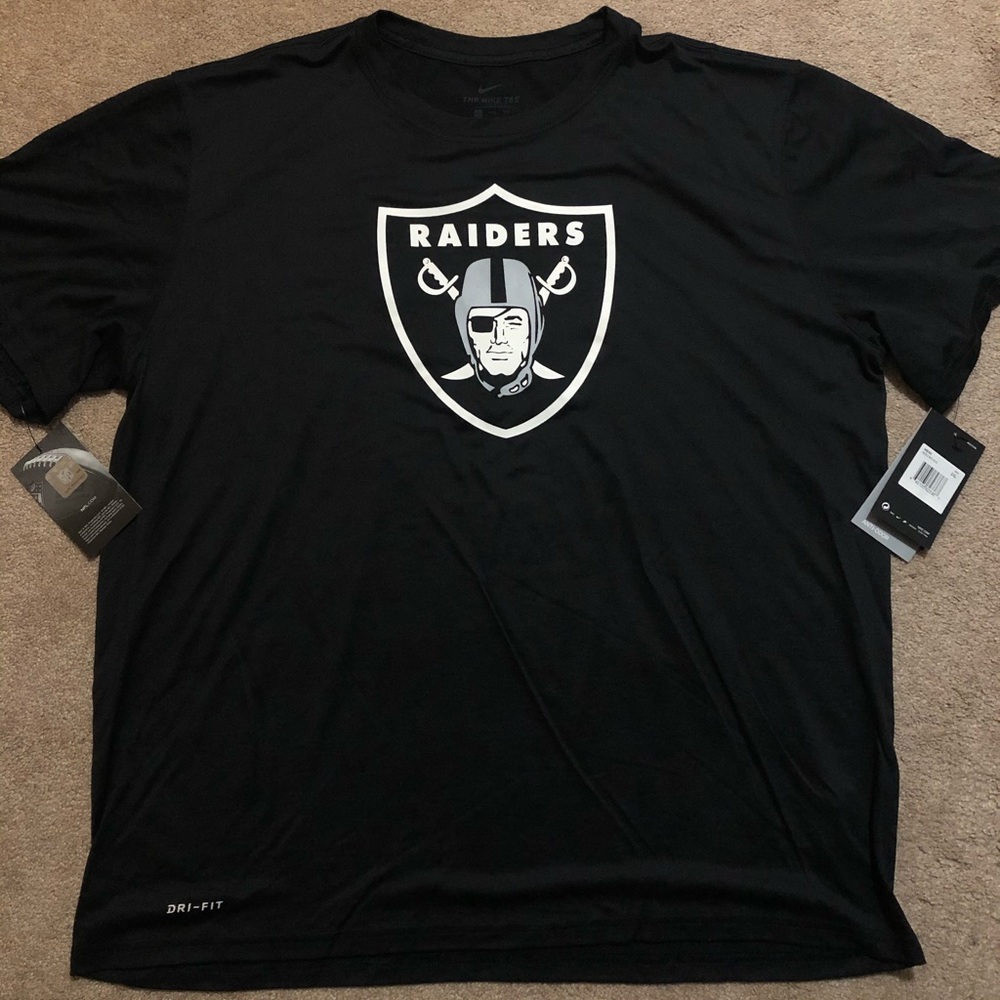 “New” Las Vegas Raiders Nike Dri-Fit T-Shirt 2XL